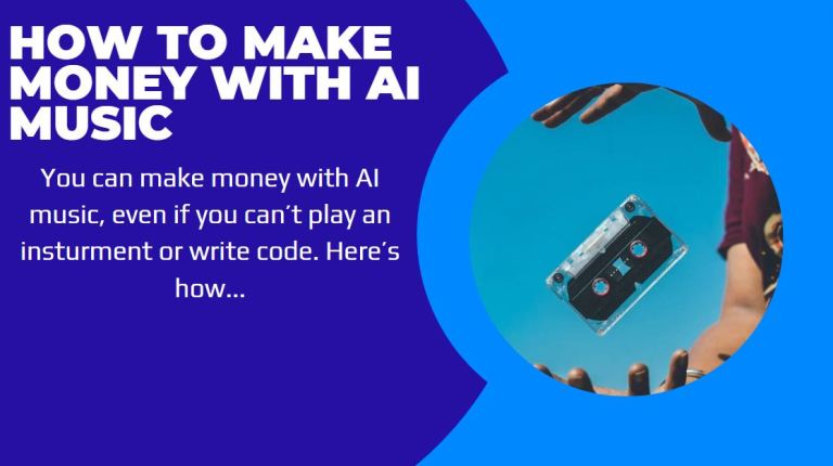 how to make money with ai music