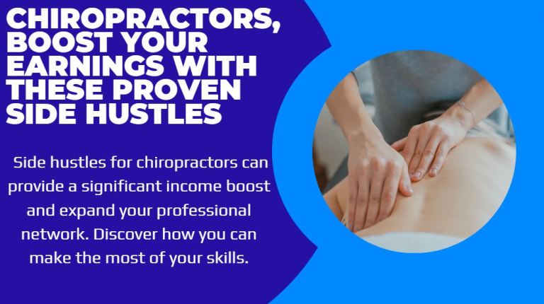 side hustles for chiropractors