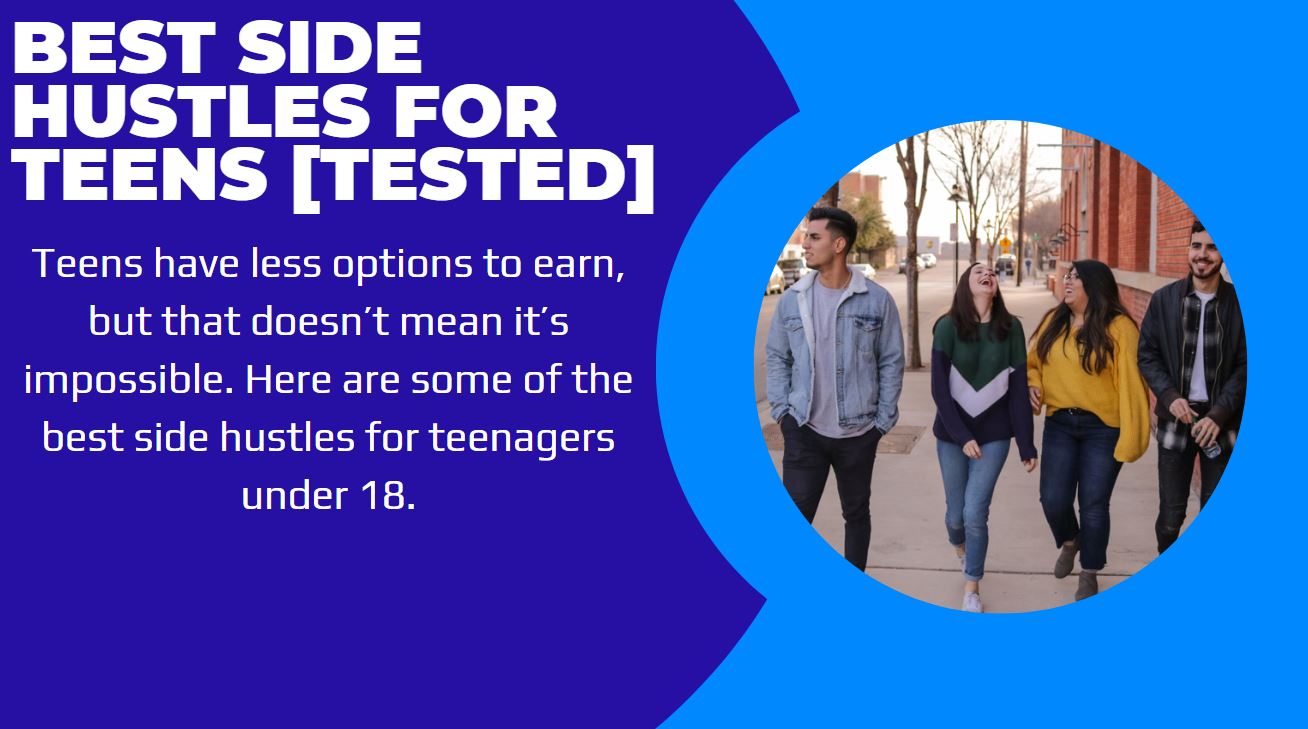 side hustles for teens